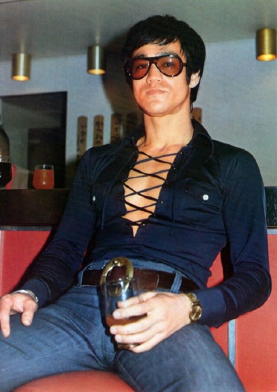 #名人 Bruce Lee, 1971.