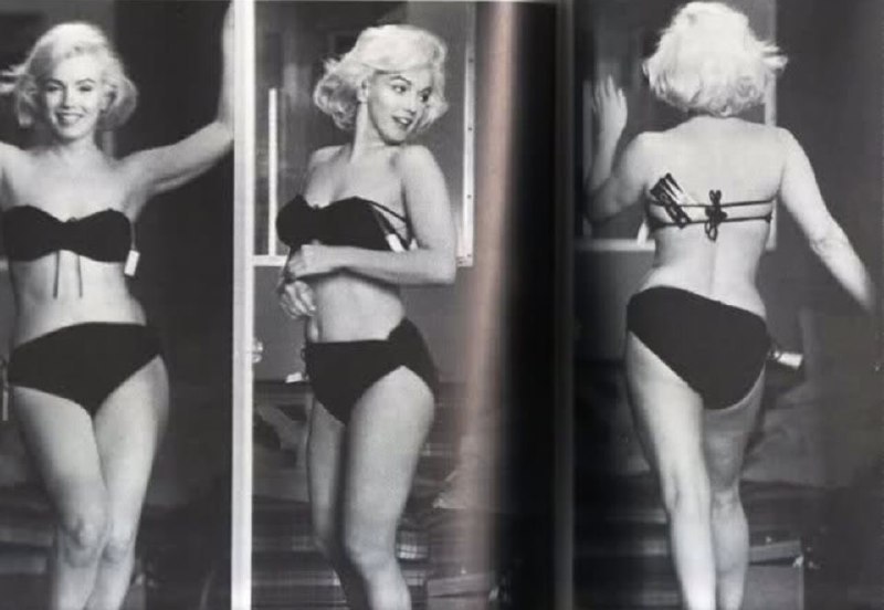 #名人 1960年，玛丽莲·梦露（Marilyn Monroe）正处于她最具曲线美的时期，这一年她正在拍摄电影《让我们相爱》（Let's Make Love）