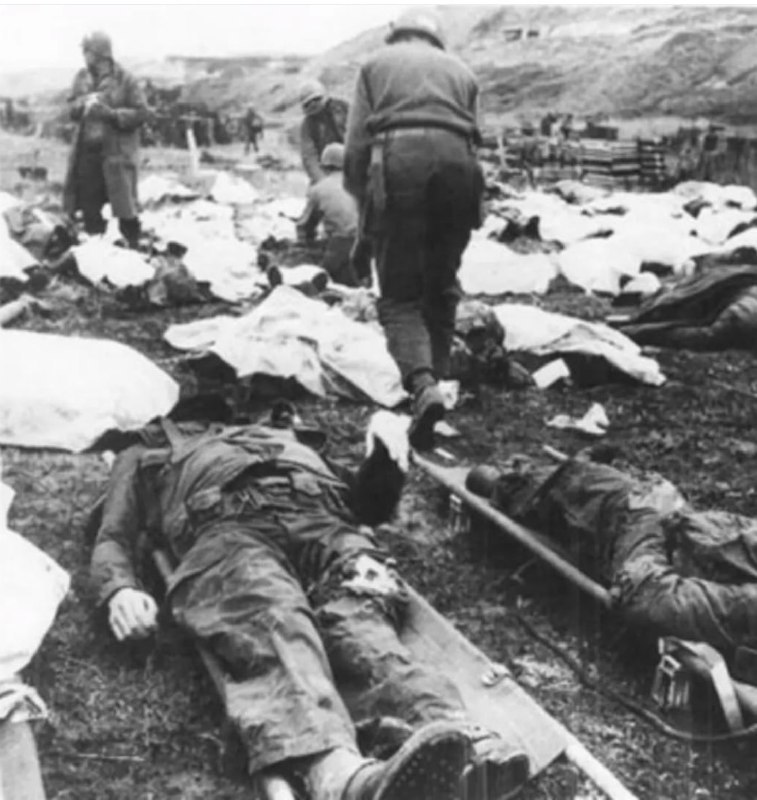 ↩️🖼 1944年6月诺曼底登陆中，奥马哈海滩是美军攻势中最惨烈的一战