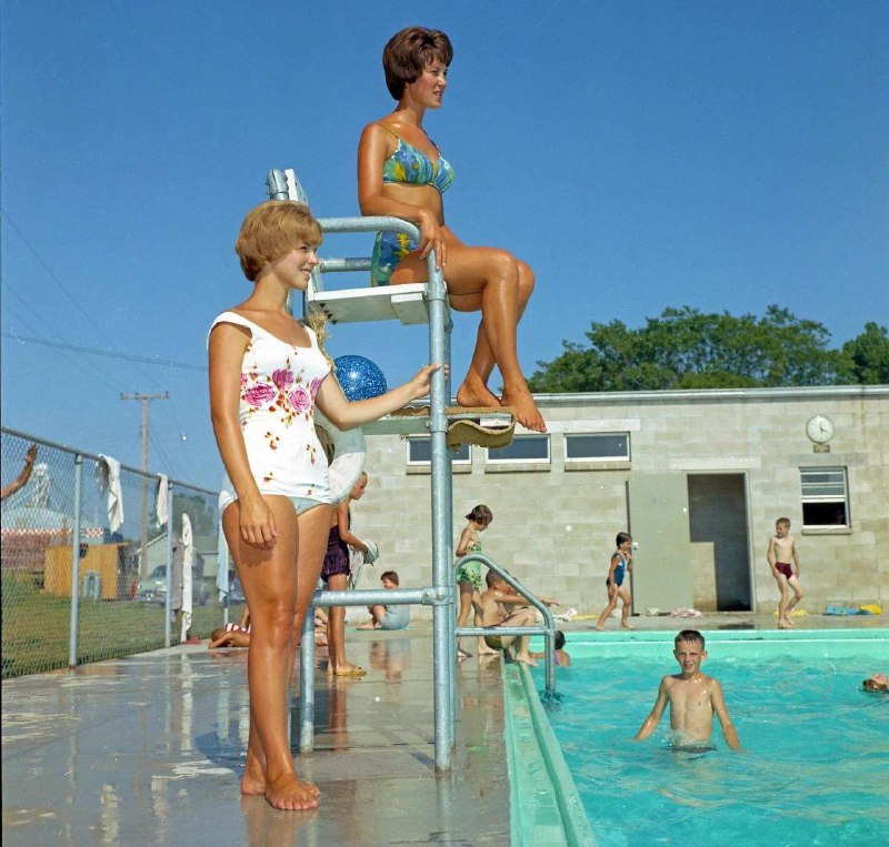 美国救生员的监视，1960年代