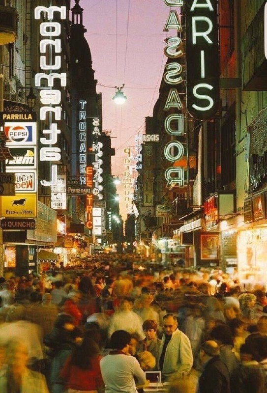 阿根廷布宜诺斯艾利斯，20世纪80年代