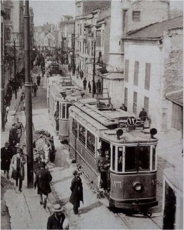 土耳其伊斯坦布尔哈尔比耶-法蒂赫有轨电车，1920年代
