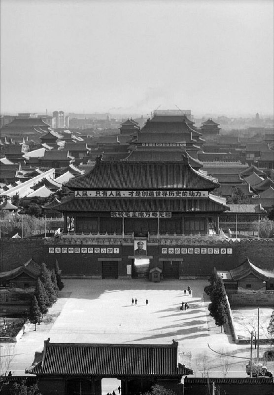 1970年的故宫神武门