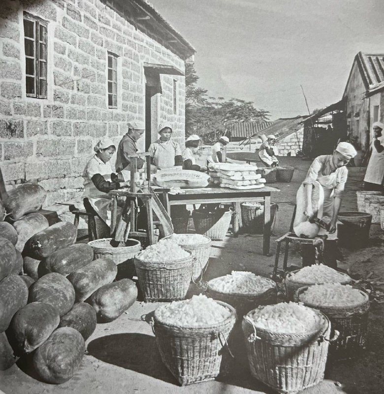 1974年，广东，制作冬瓜糖