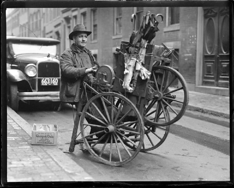 磨刀匠，波士顿，1931年