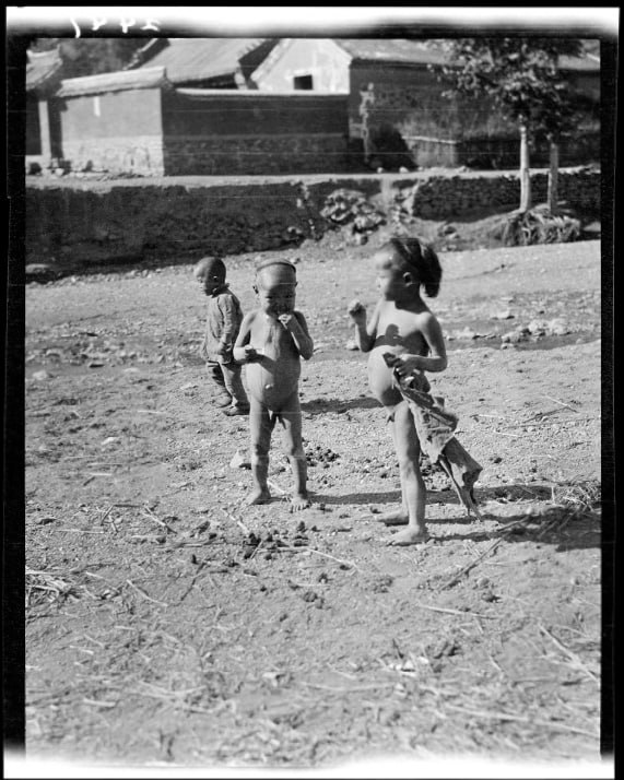 1924，中国，热河省的儿童们