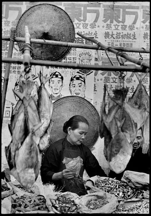 50年代，香港摊贩