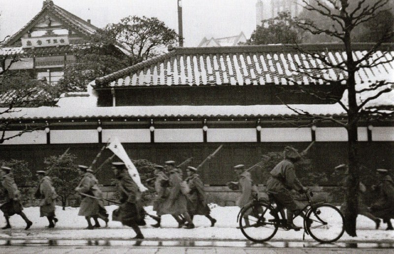 1936年2月26日凌晨，陆军的青年军官们发动的政变