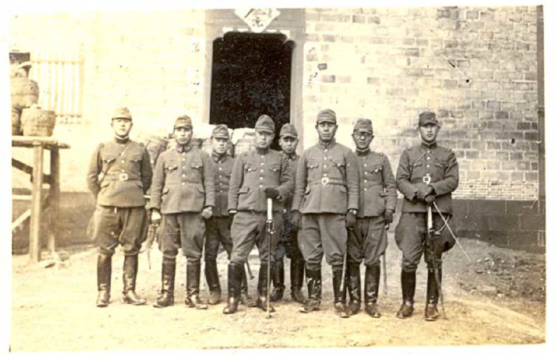 1938年，南京侵华日军Japanese Soldier, Nanking.