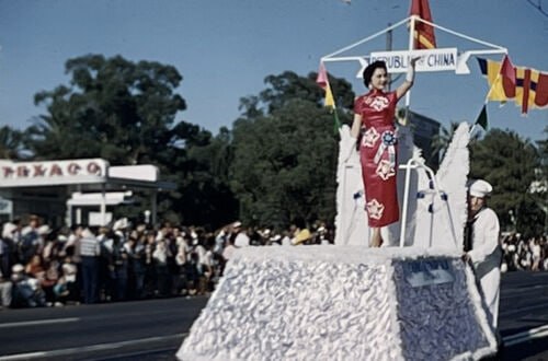 1960 中华民国小姐花车巡游