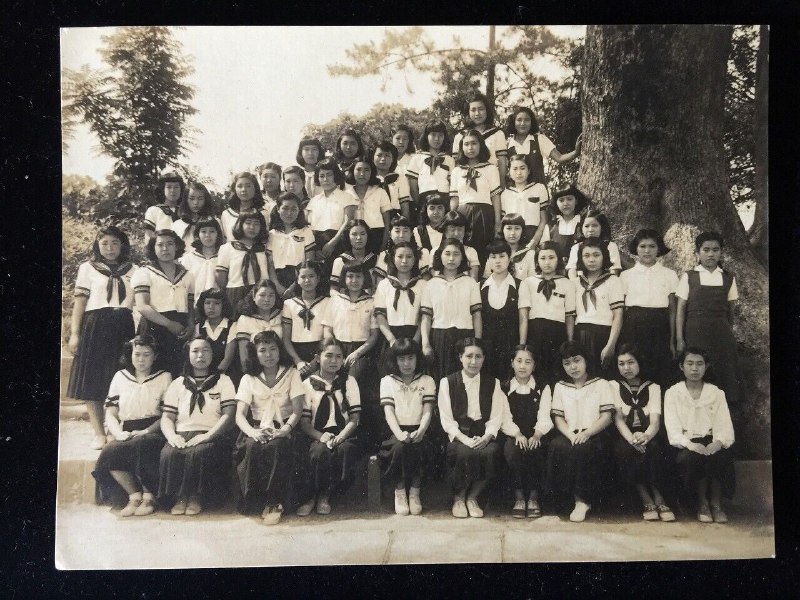 日本1940 年代，人民女子女子学校教师制服