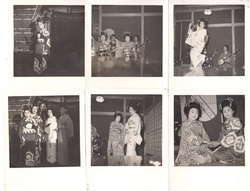 日本艺伎女孩，1950/60年