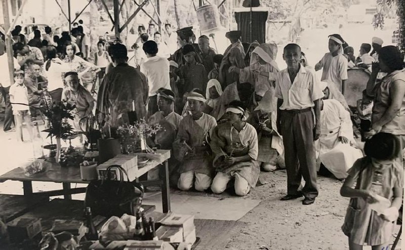 50年代，新加坡华人的葬礼