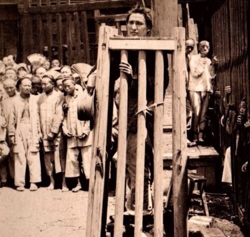 上海刑事处罚街景1900年代